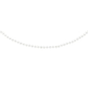 14K Gold 6.0-6.5MM Pearl Strand Necklace