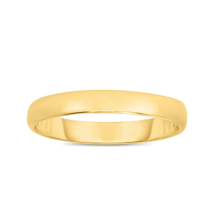 14K Gold 4mm Wedding Band