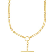 14K Toggle Necklace