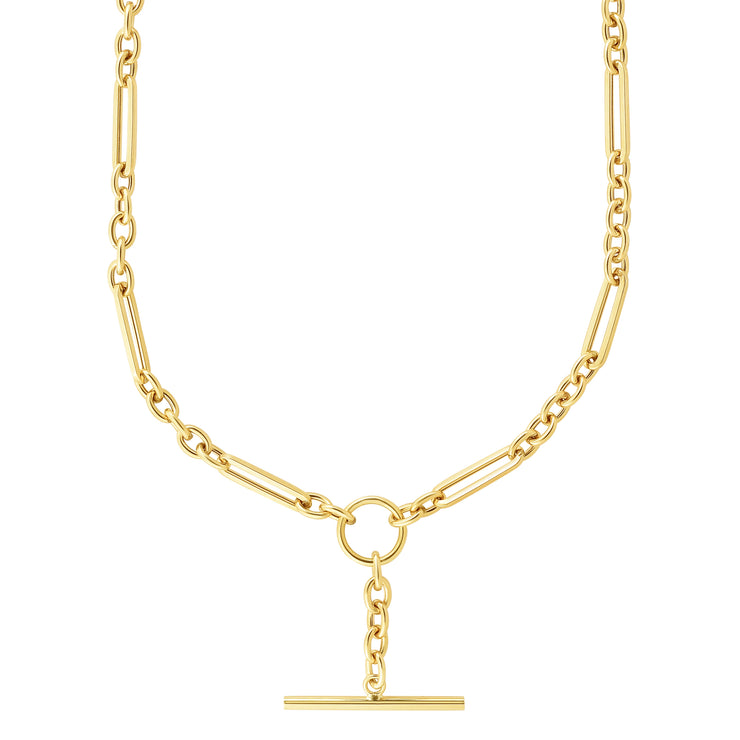 14K Toggle Necklace