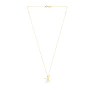 14K Dragonfly Necklace
