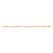 14K 5mm Mens Fancy Box Chain