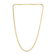 14K 5mm Mens Fancy Box Chain