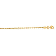 14K Gold 1.8mm Royal Rope Chain