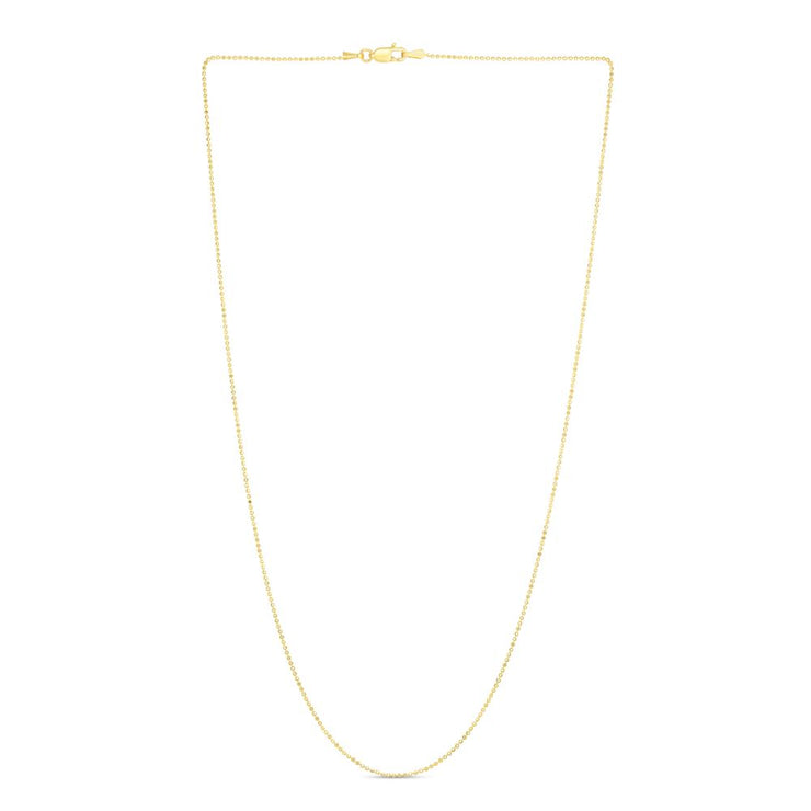 14K Gold 2.5mm Bead Chain