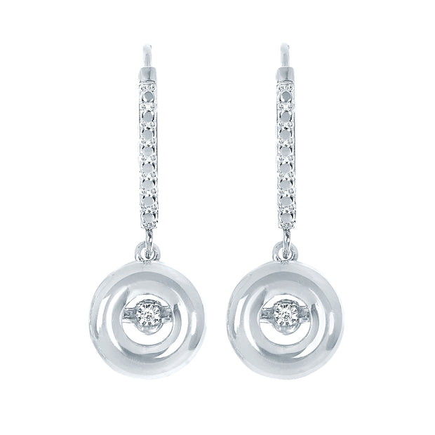 EARRINGS  RD V~ 0.015;
