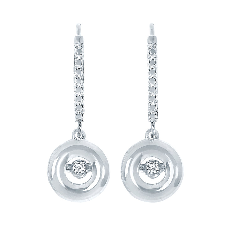 EARRINGS  RD V~ 0.015;