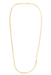 14K Gold 3mm Imperial Herringbone Chain