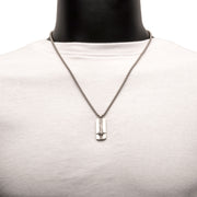 Supernova - Meteorite Inlay Dog Tag Pendant