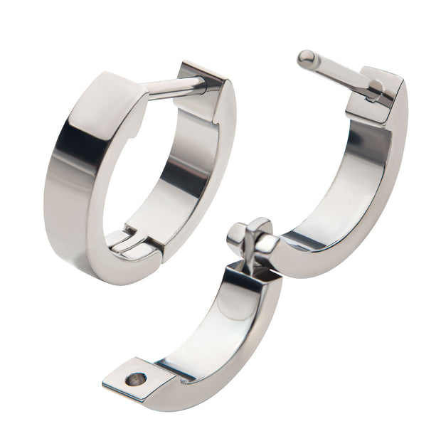 Titanium with Design 3mm Thick Hinged Segment Clicker