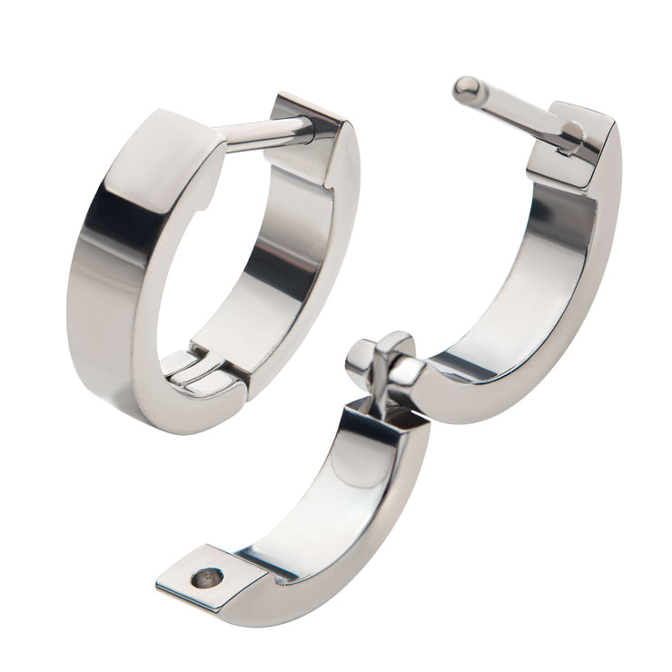 Titanium with Design 3mm Thick Hinged Segment Clicker