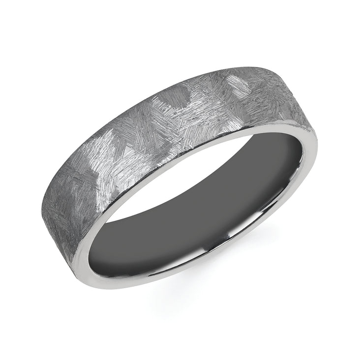 6mm Tantalum Band with Texture