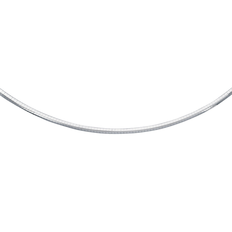 14K Gold 18"" 4.4mm Classic Omega