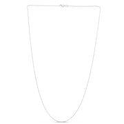 14K Gold .6mm Round Wheat Chain