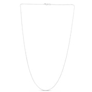 14K Gold .6mm Round Wheat Chain