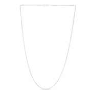 14K Gold 1.2mm Round Wheat Chain