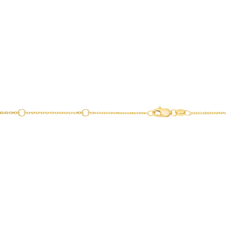 .8mm Extendable Diamond Cut Cable Chain