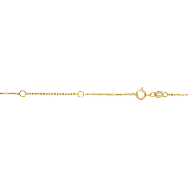 10K .9mm Double Extendable Bead Chain