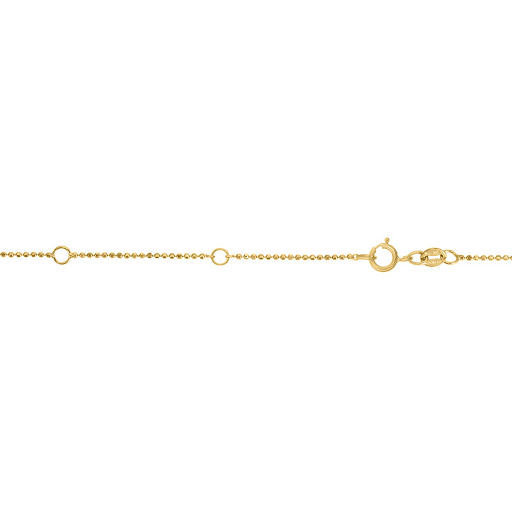 10K .9mm Double Extendable Bead Chain