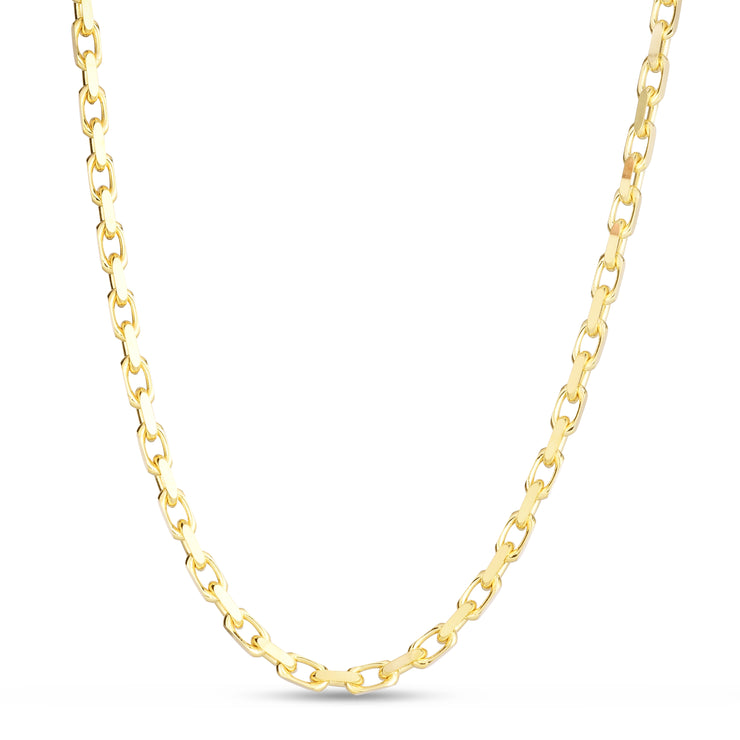 10K Gold 3.6mm French Cable Chain