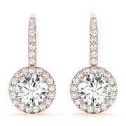 EARRINGS HALO Complete per 1/2 pair.