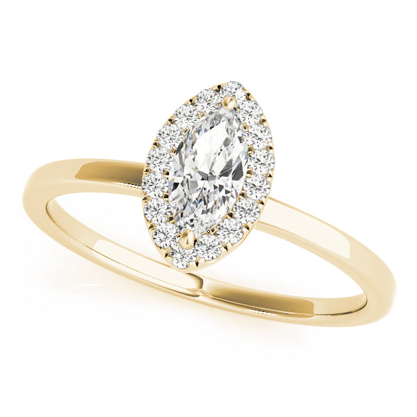 ENGAGEMENT RINGS HALO MARQUISE