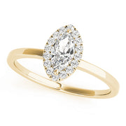 ENGAGEMENT RINGS HALO MARQUISE