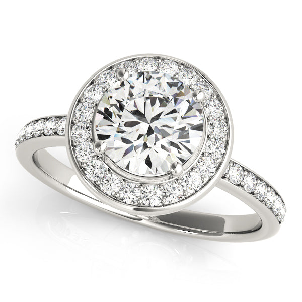 ENGAGEMENT RINGS HALO ROUND