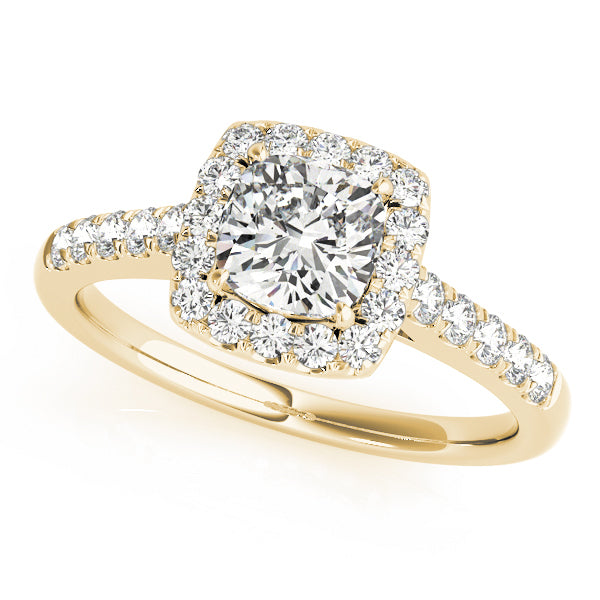 ENGAGEMENT RINGS HALO SQUARE & CUSHION