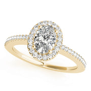 ENGAGEMENT RINGS HALO OVAL