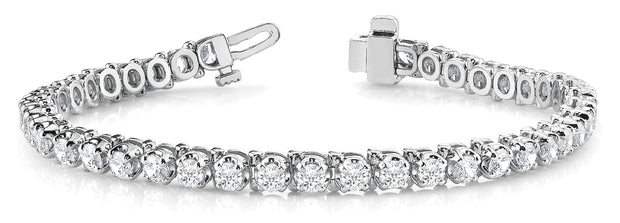 Bracelet In Line Prong Set