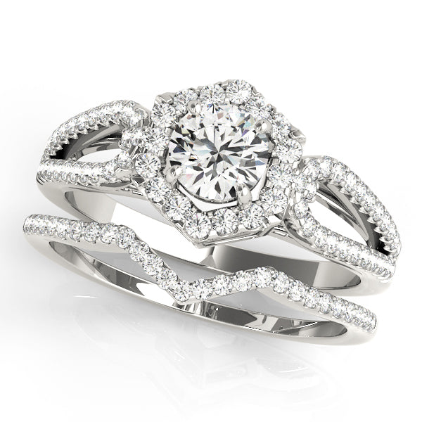 ENGAGEMENT RINGS HALO ROUND