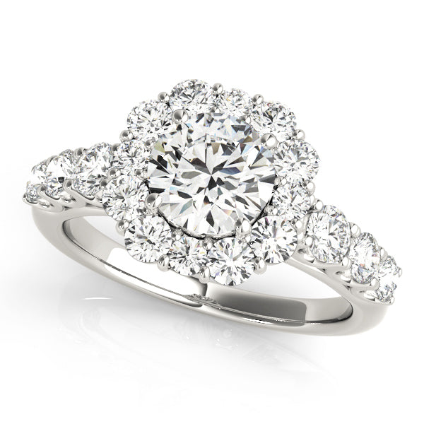 ENGAGEMENT RINGS HALO ROUND