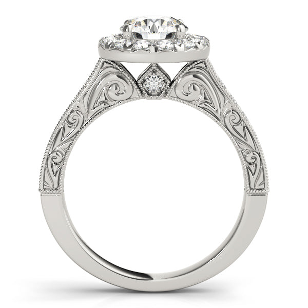 ENGAGEMENT RINGS HALO ROUND