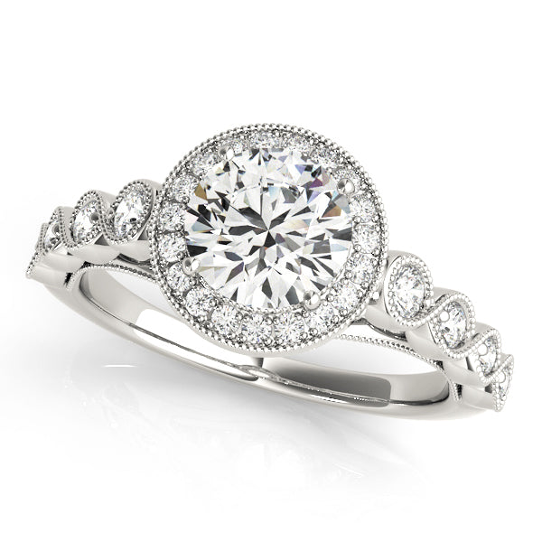 ENGAGEMENT RINGS HALO ROUND