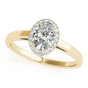 ENGAGEMENT RINGS HALO OVAL