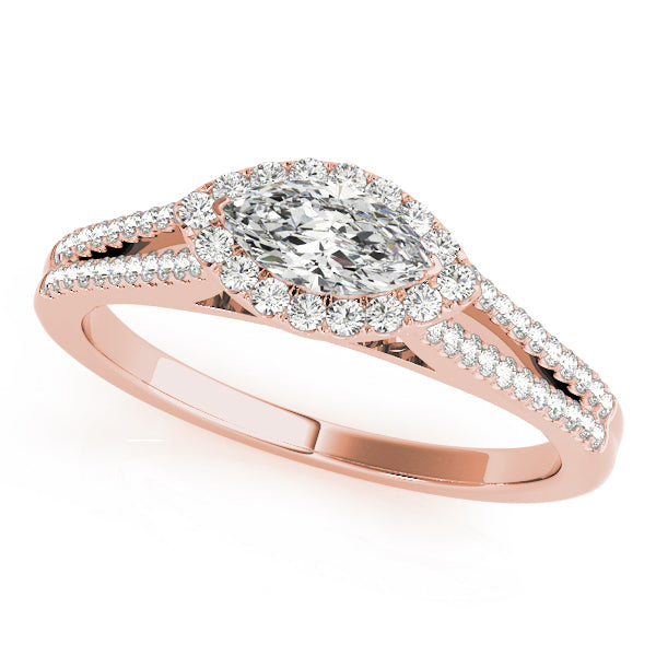 ENGAGEMENT RINGS HALO MARQUISE