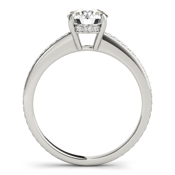 ENGAGEMENT RINGS SINGLE ROW PRONG SET