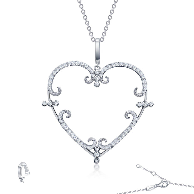 Filigreen Heart (c) Necklace
