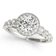 ENGAGEMENT RINGS HALO ROUND