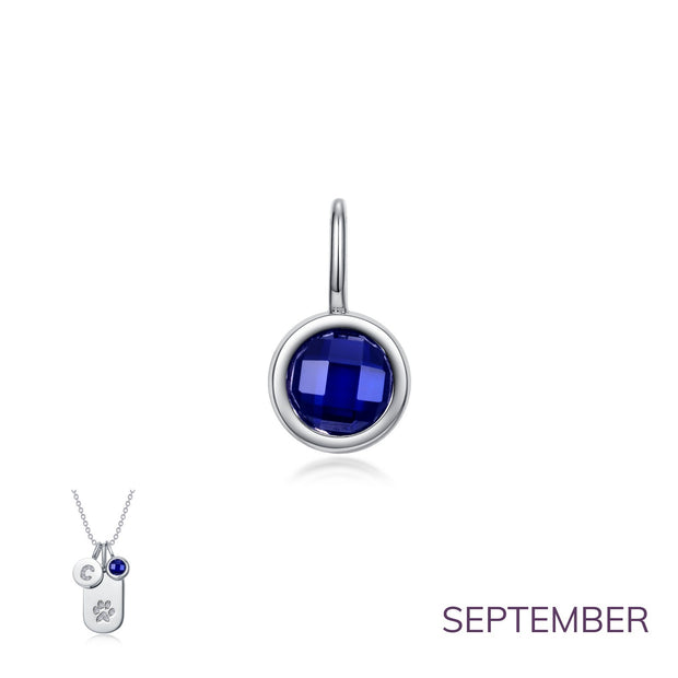 September Birthstone Love Pendant