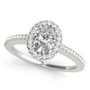 ENGAGEMENT RINGS HALO OVAL