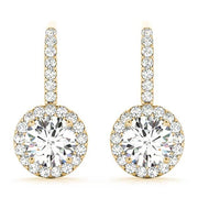 EARRINGS HALO Complete per 1/2 pair.