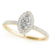 ENGAGEMENT RINGS HALO MARQUISE