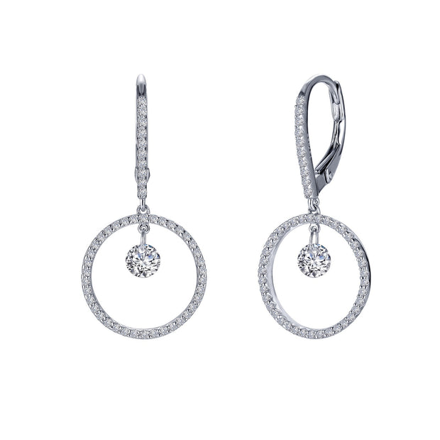 Open Circle Frame Earrings